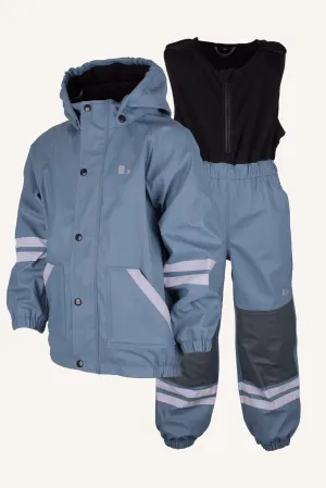 FAGERHULT RAIN SET, FLEECE - BLUE