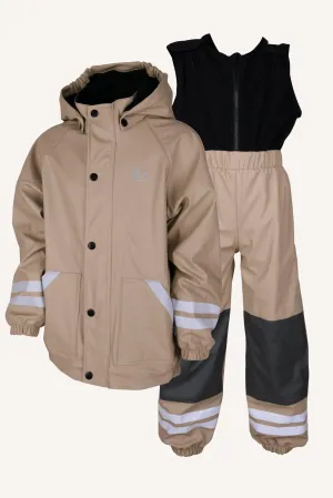 FAGERHULT RAIN SET, FLEECE - POTATO