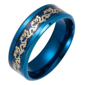 Fashion Black Dragon Tungsten Carbide