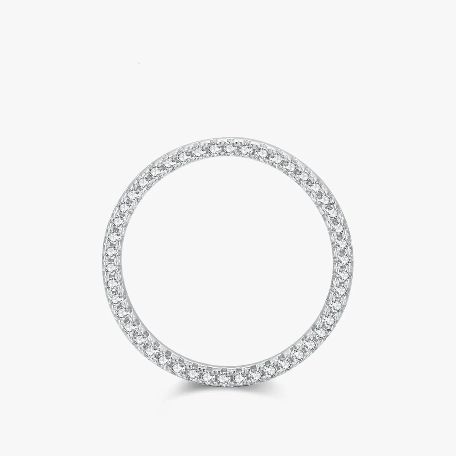 Full CZ Stackable Ring for Women