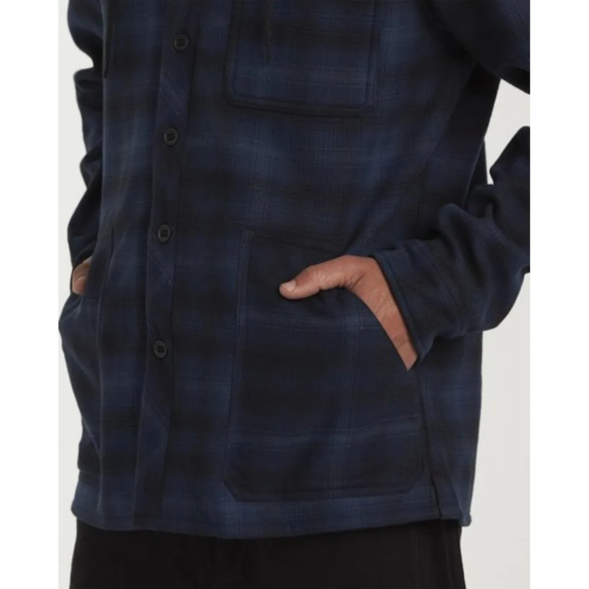 Furnace Bonded Hooded Flannel