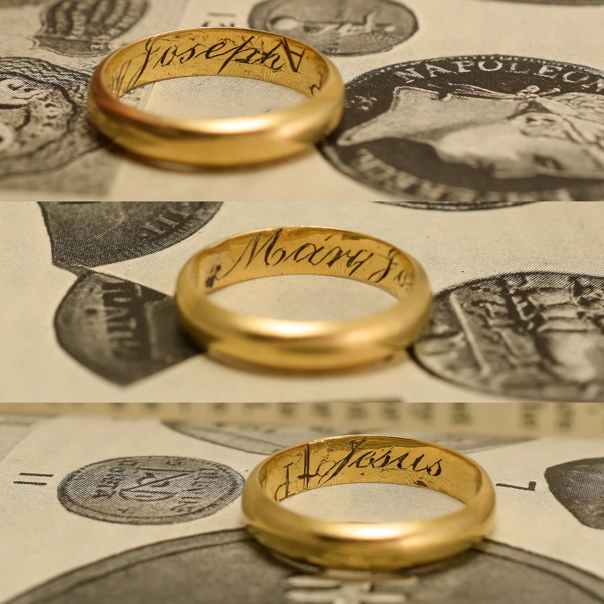 Georgian Nun's Bride of Christ Wedding Ring