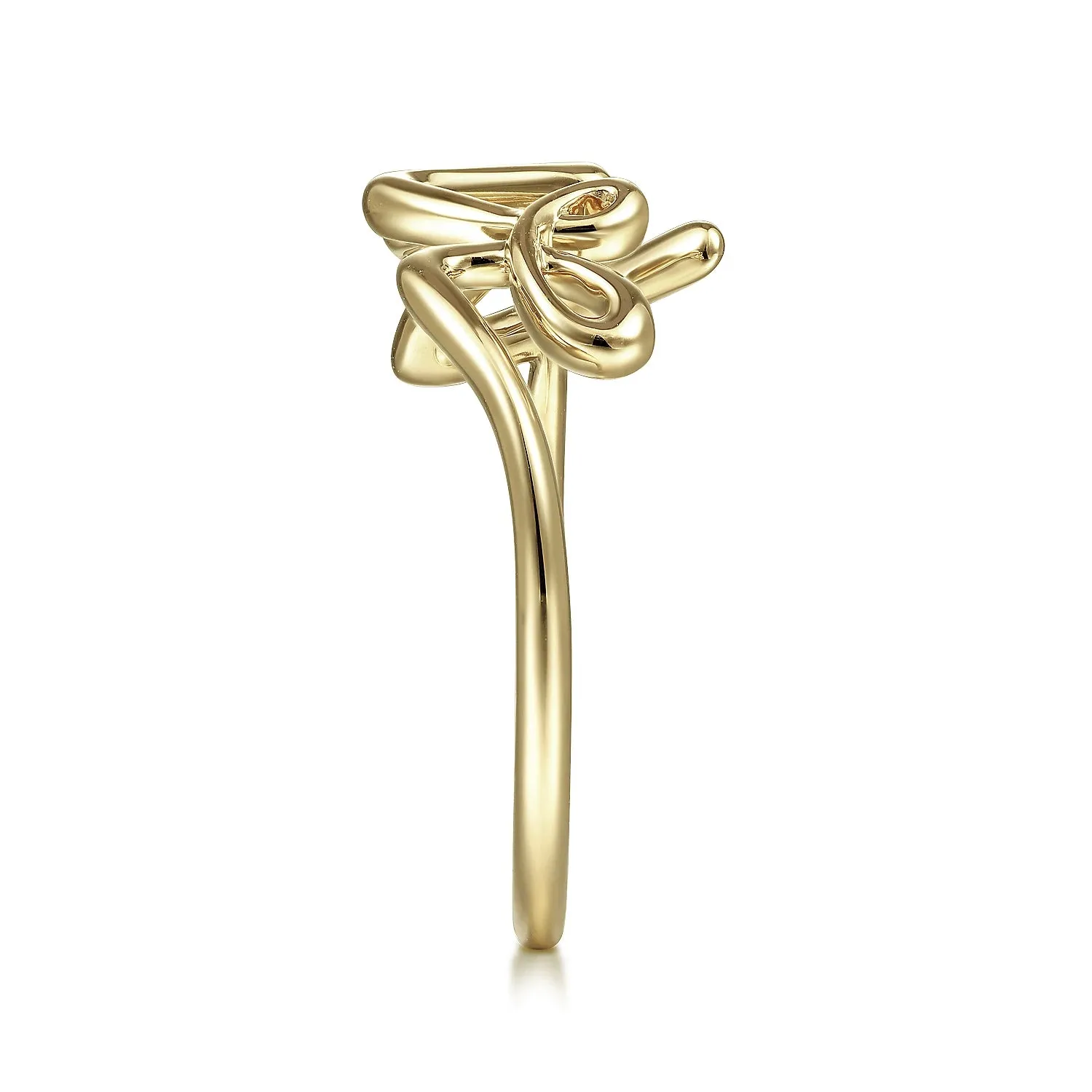 Gold 'LOVE' Ring