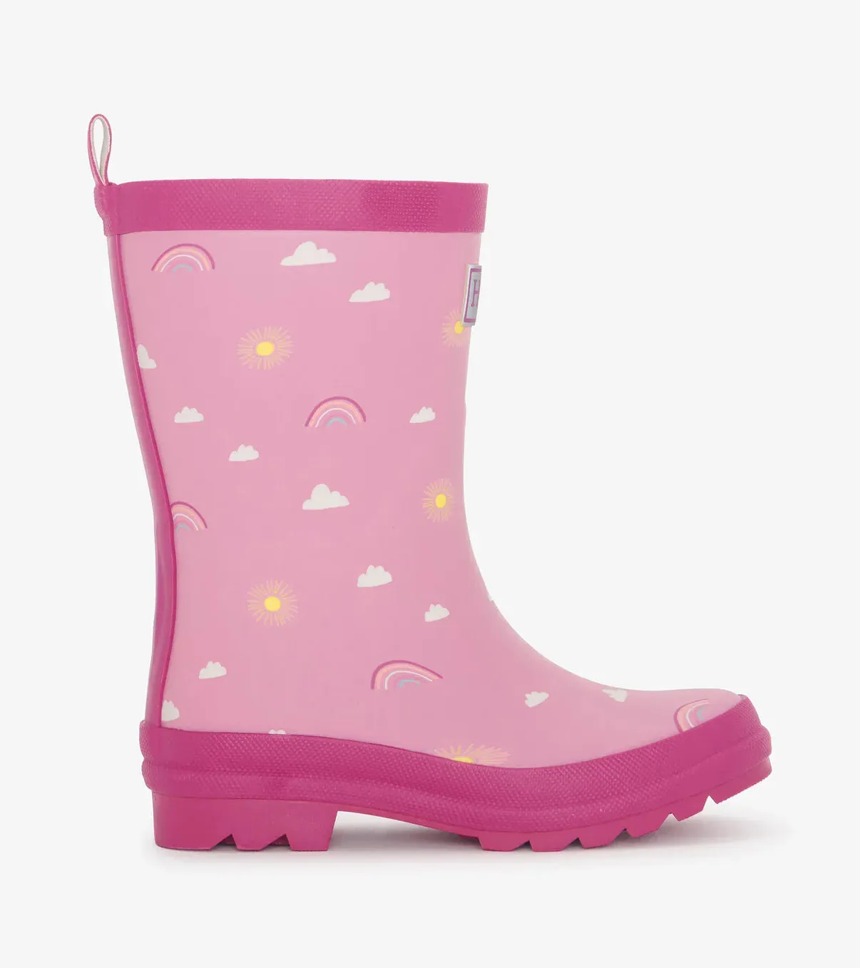 Hatley Girls  Matte Rain Boots - Sun Charns