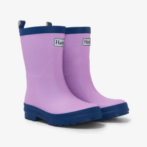 HATLEY Matte Kids Rain Boots | Lalic & Navy size 8