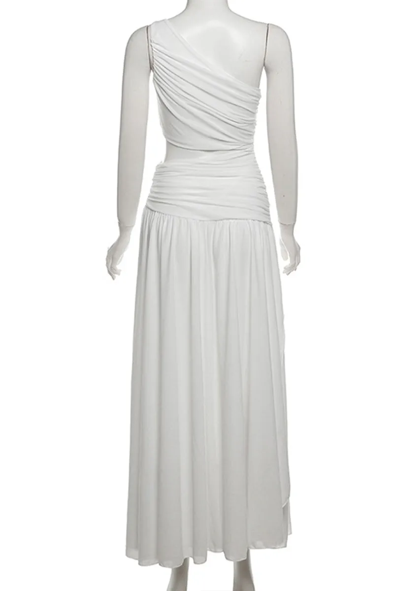 HBT1190 Grecian Goddess Cutout Maxi Dress