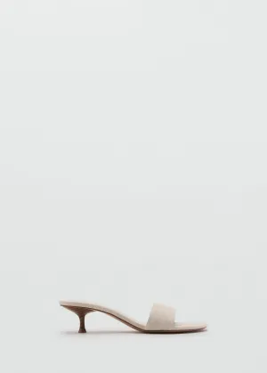Heeled sandals