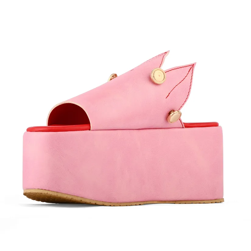 HOJA CANDY PINK WEDGE