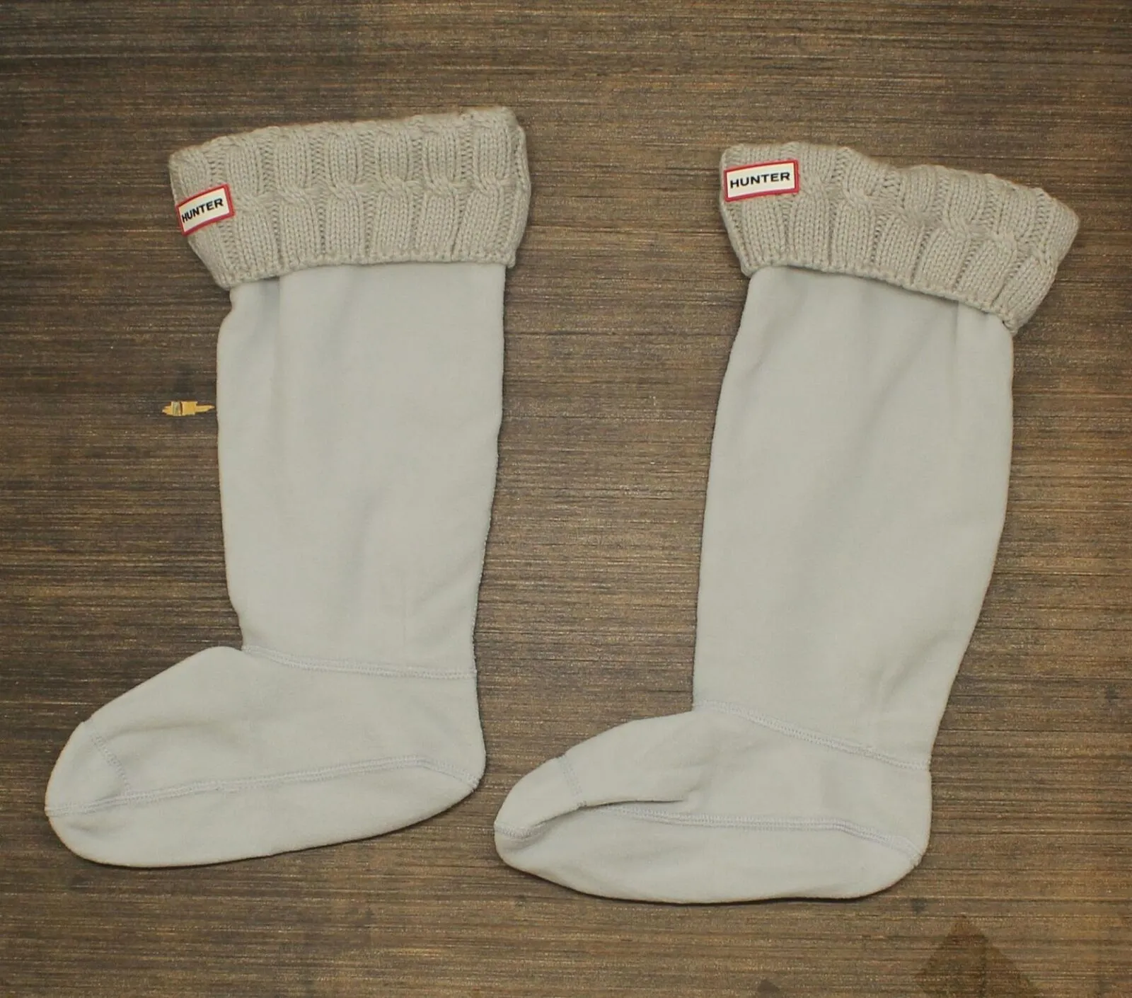 Hunter Women's Original Cable Knit Cuff Fleece Boot Socks
