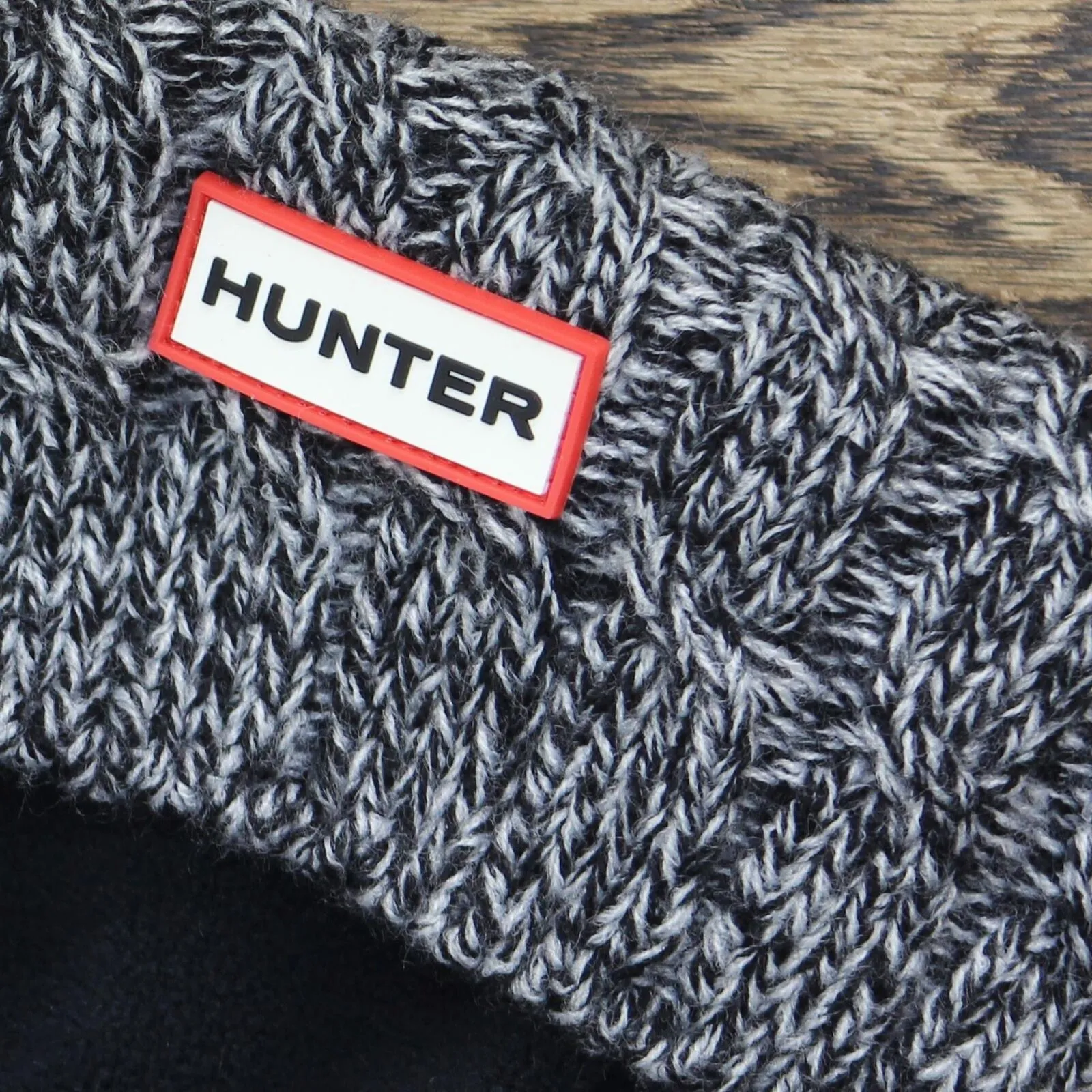 Hunter Women's Original Cable Knit Cuff Fleece Boot Socks