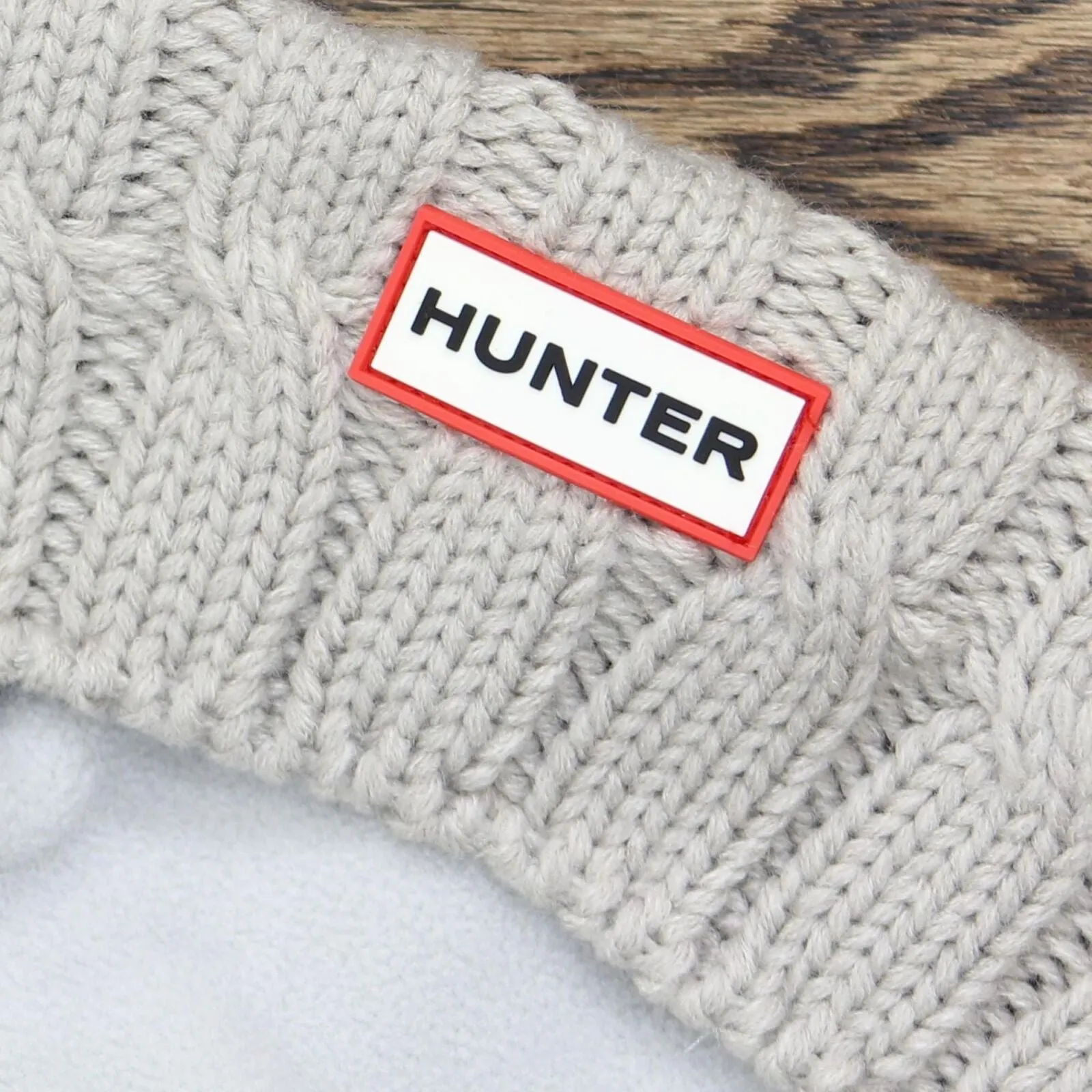 Hunter Women's Original Cable Knit Cuff Fleece Boot Socks