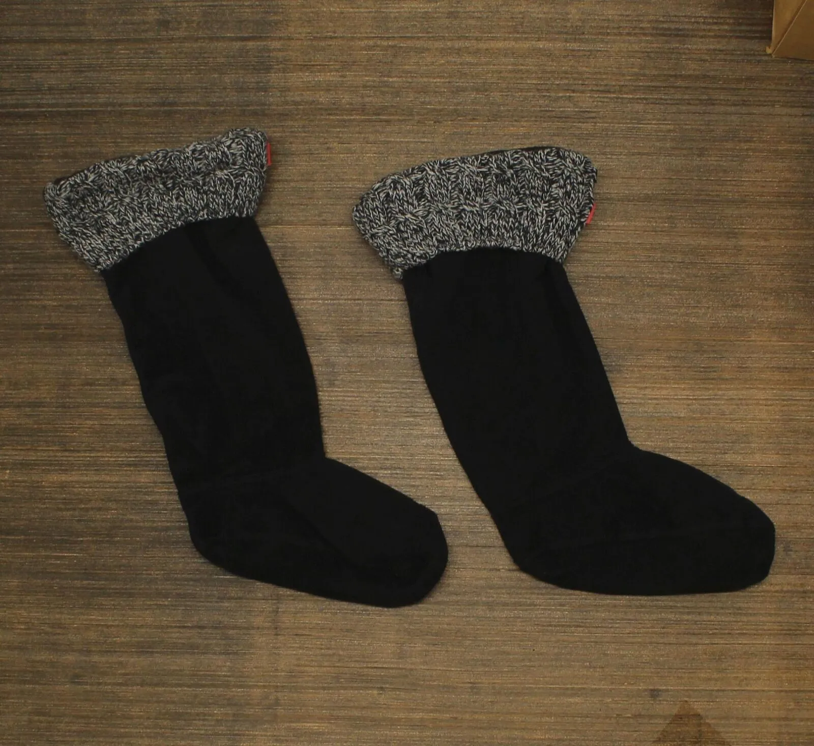 Hunter Women's Original Cable Knit Cuff Fleece Boot Socks
