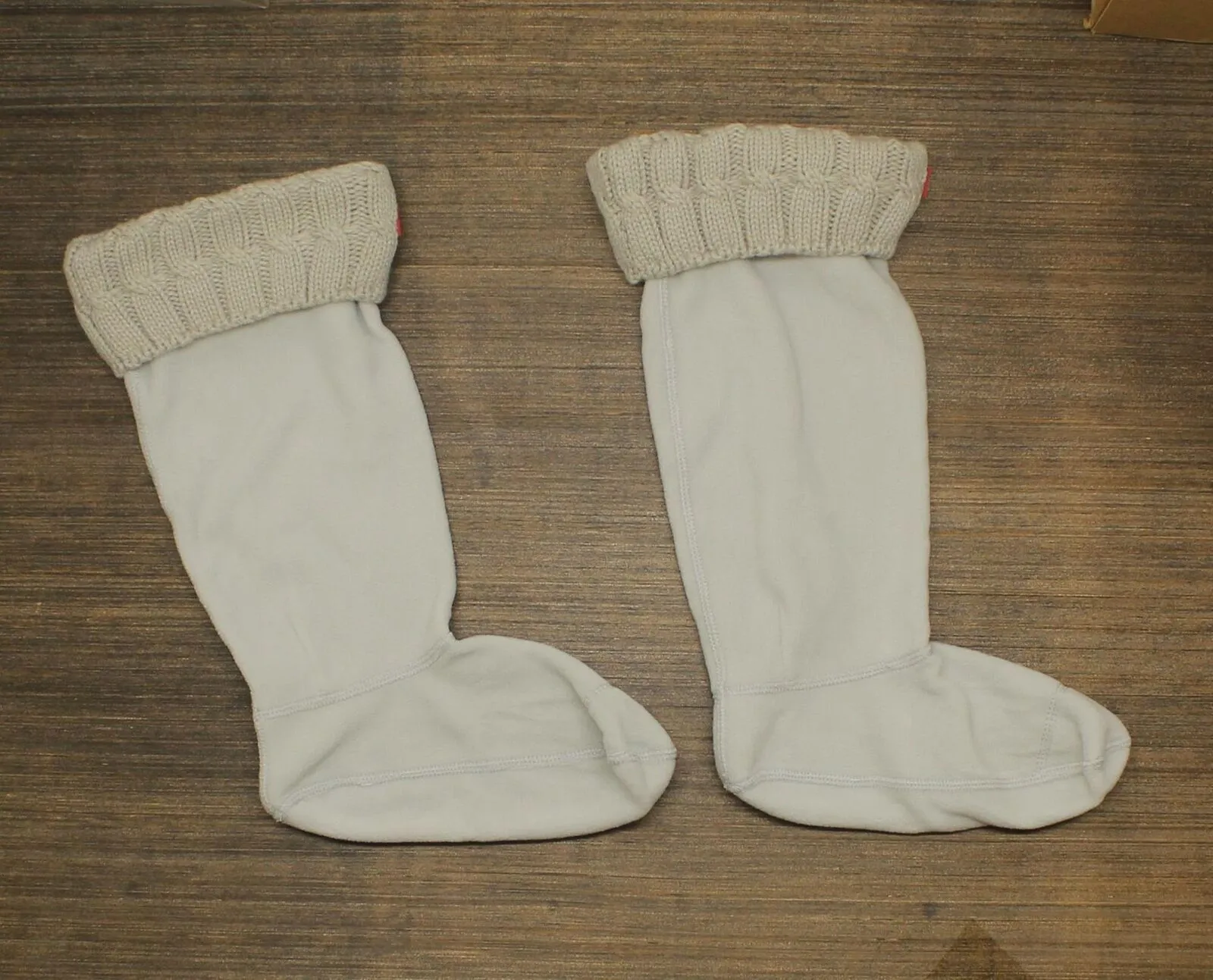 Hunter Women's Original Cable Knit Cuff Fleece Boot Socks