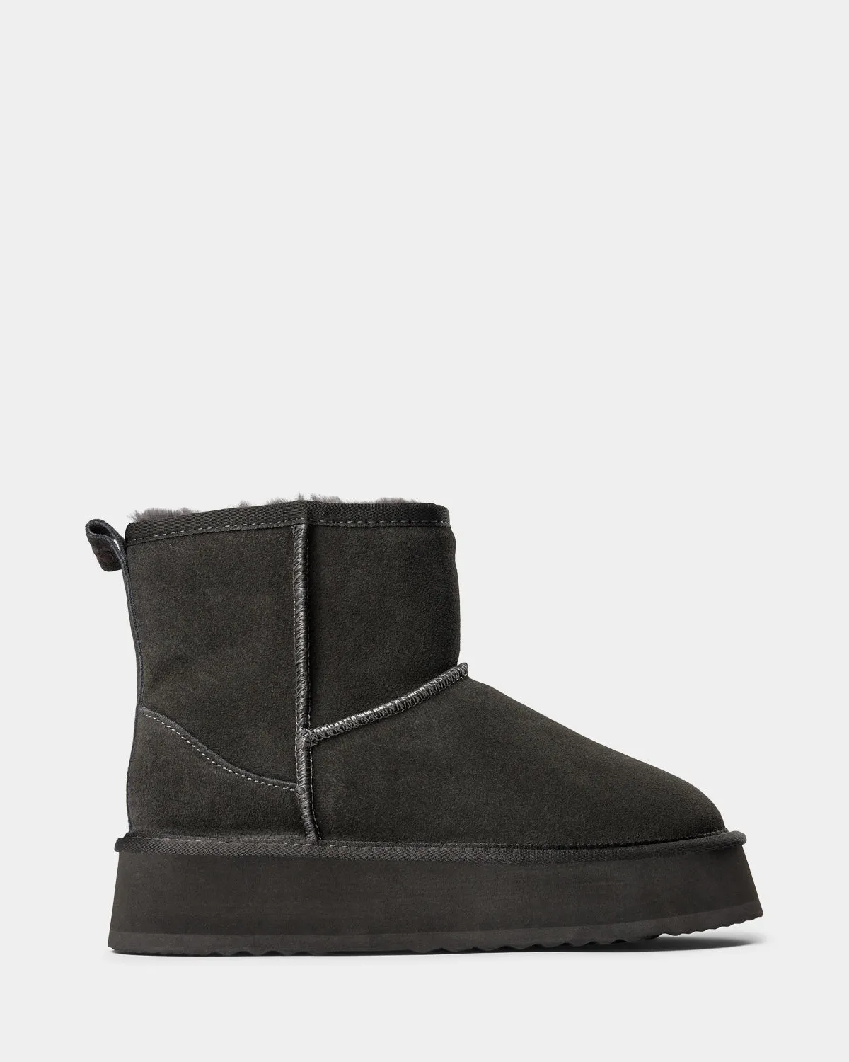 JASMINESW TEDDY BOOT - Anthracite