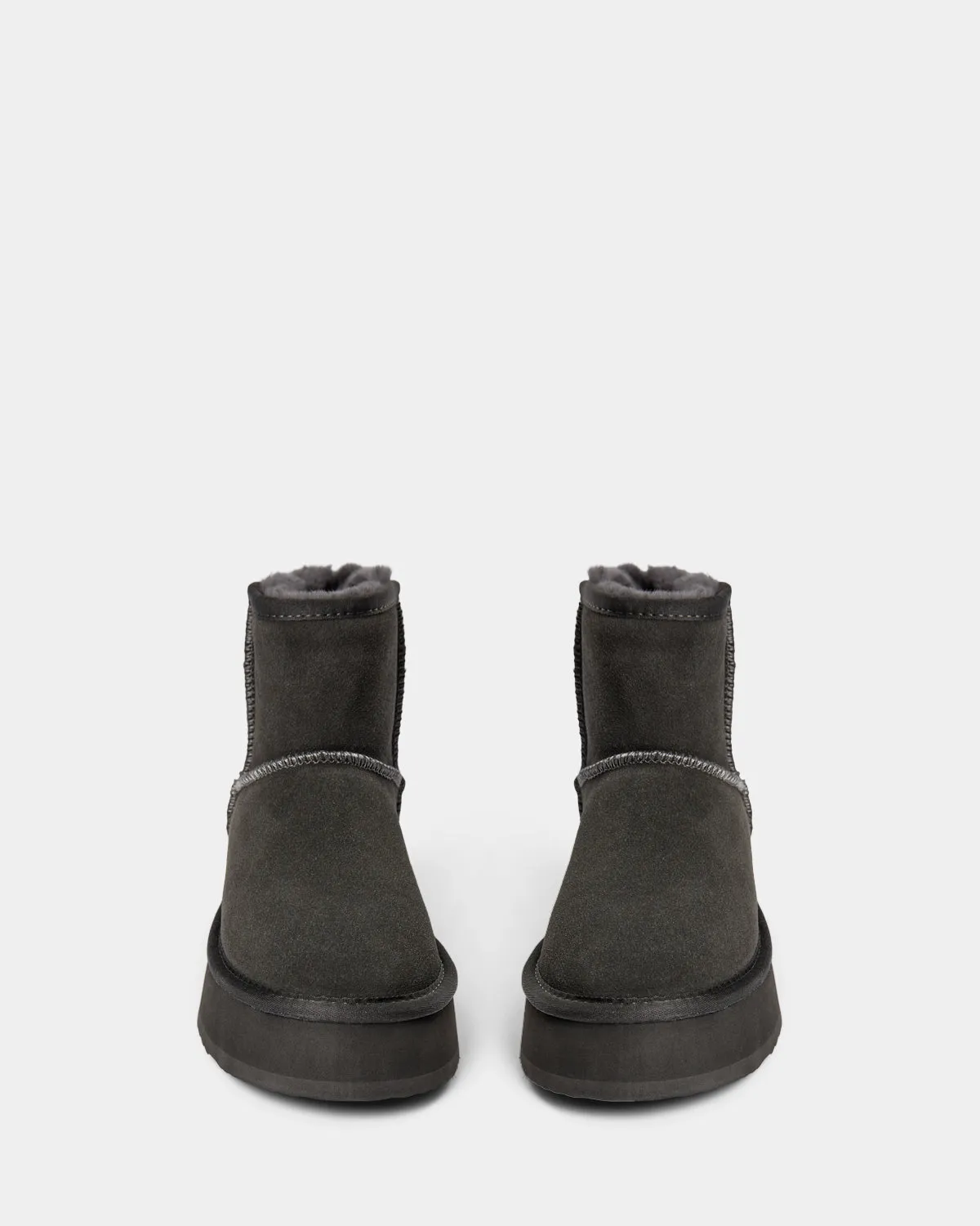 JASMINESW TEDDY BOOT - Anthracite