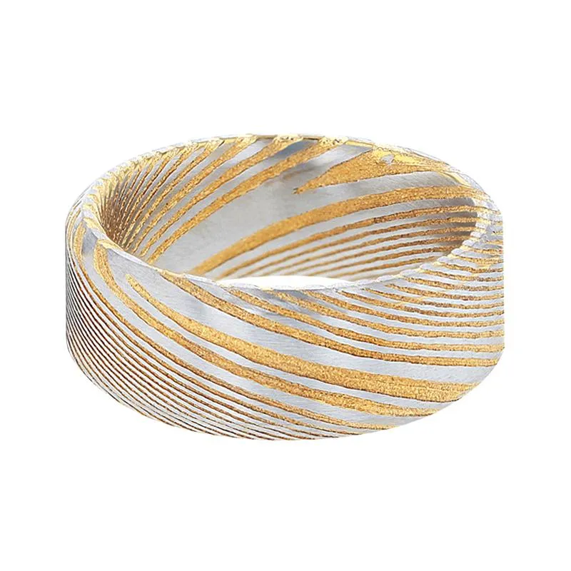 JESPER | Gold Damascus Steel A Vivid Design