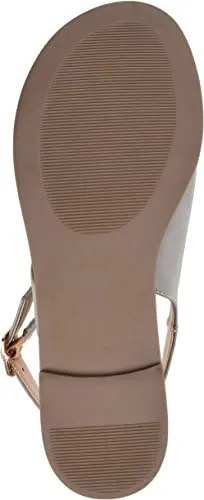 Journee Collection Womens Gidget Sandal Grey, 9 Womens US