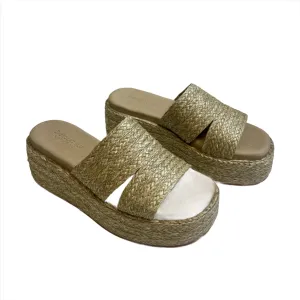 Lara Raffia Sandal