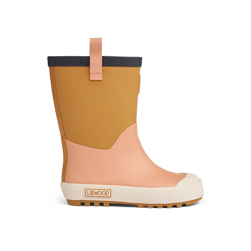 Liewood Children's rubber boots 'Sasha' Tuscany Rose Multi Mix
