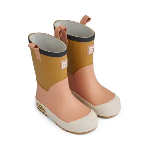 Liewood Children's rubber boots 'Sasha' Tuscany Rose Multi Mix