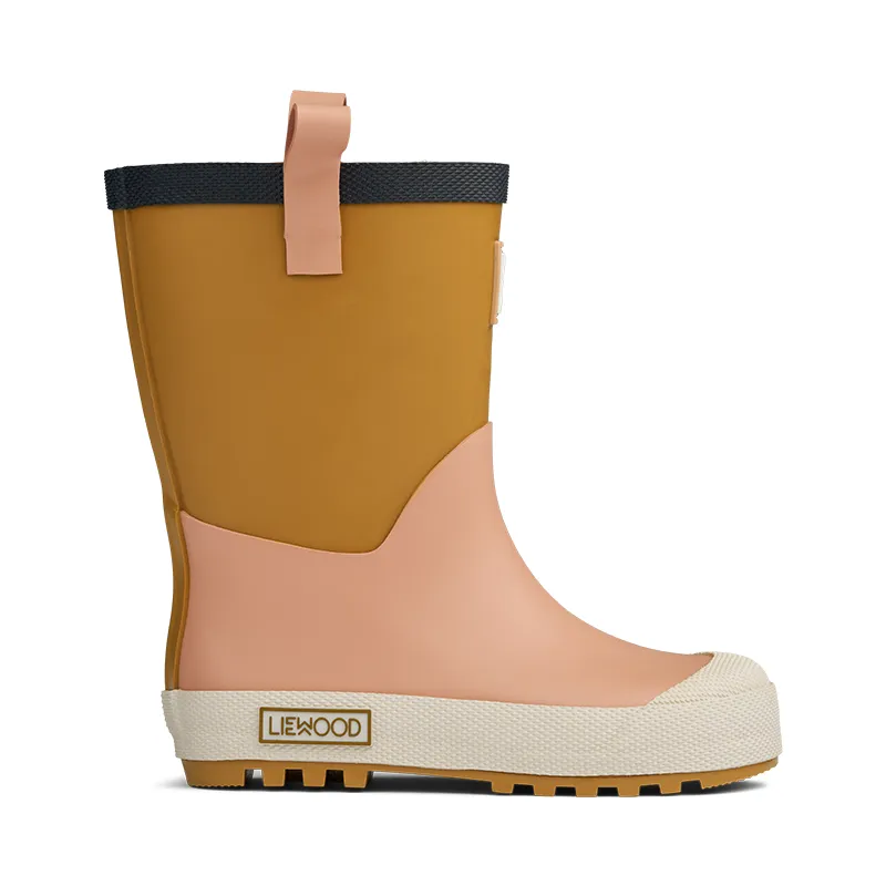 Liewood Children's rubber boots 'Sasha' Tuscany Rose Multi Mix