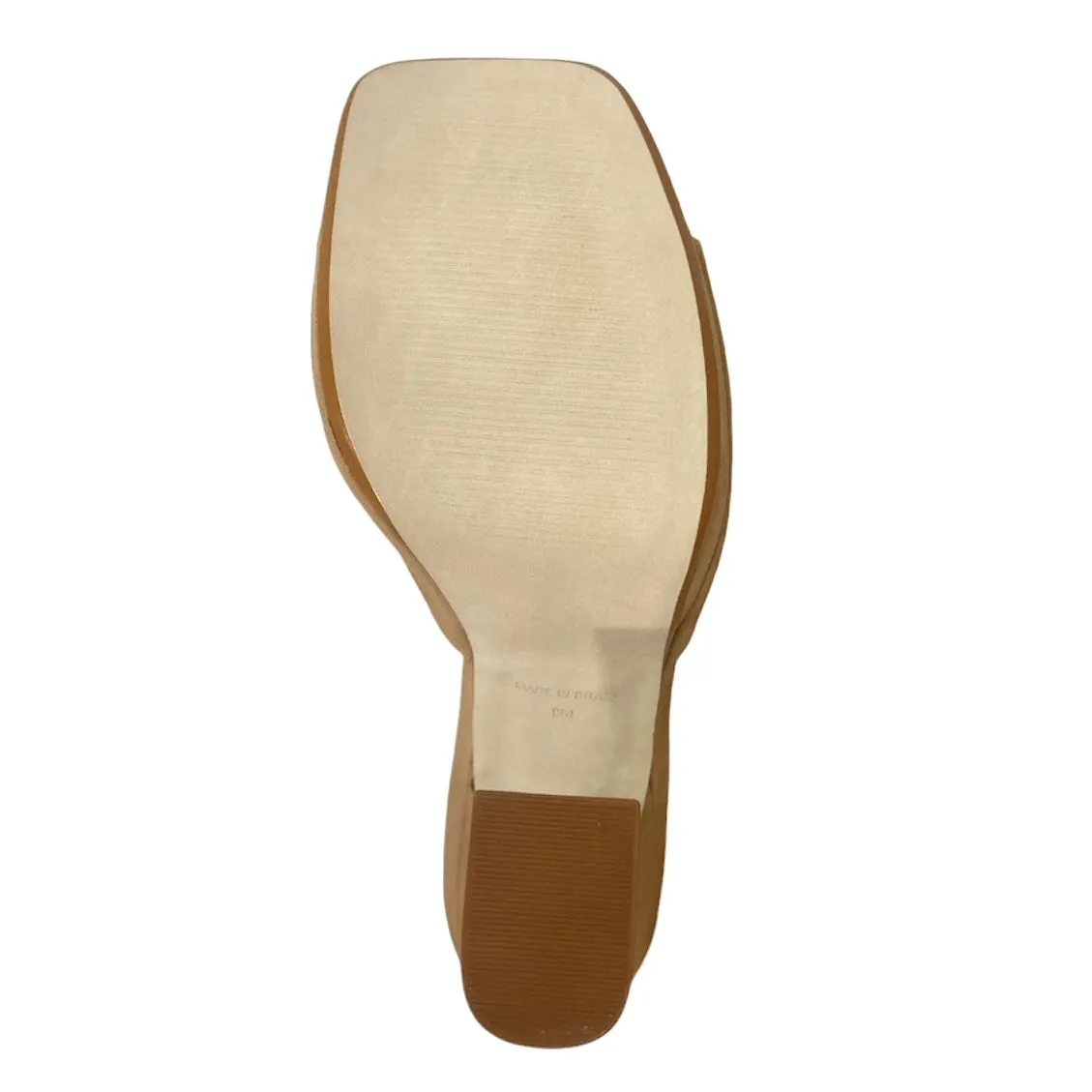 LIPA Sculpted Heel Slip On Dress Sandals