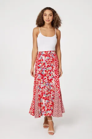 long floral skirt (s515680)