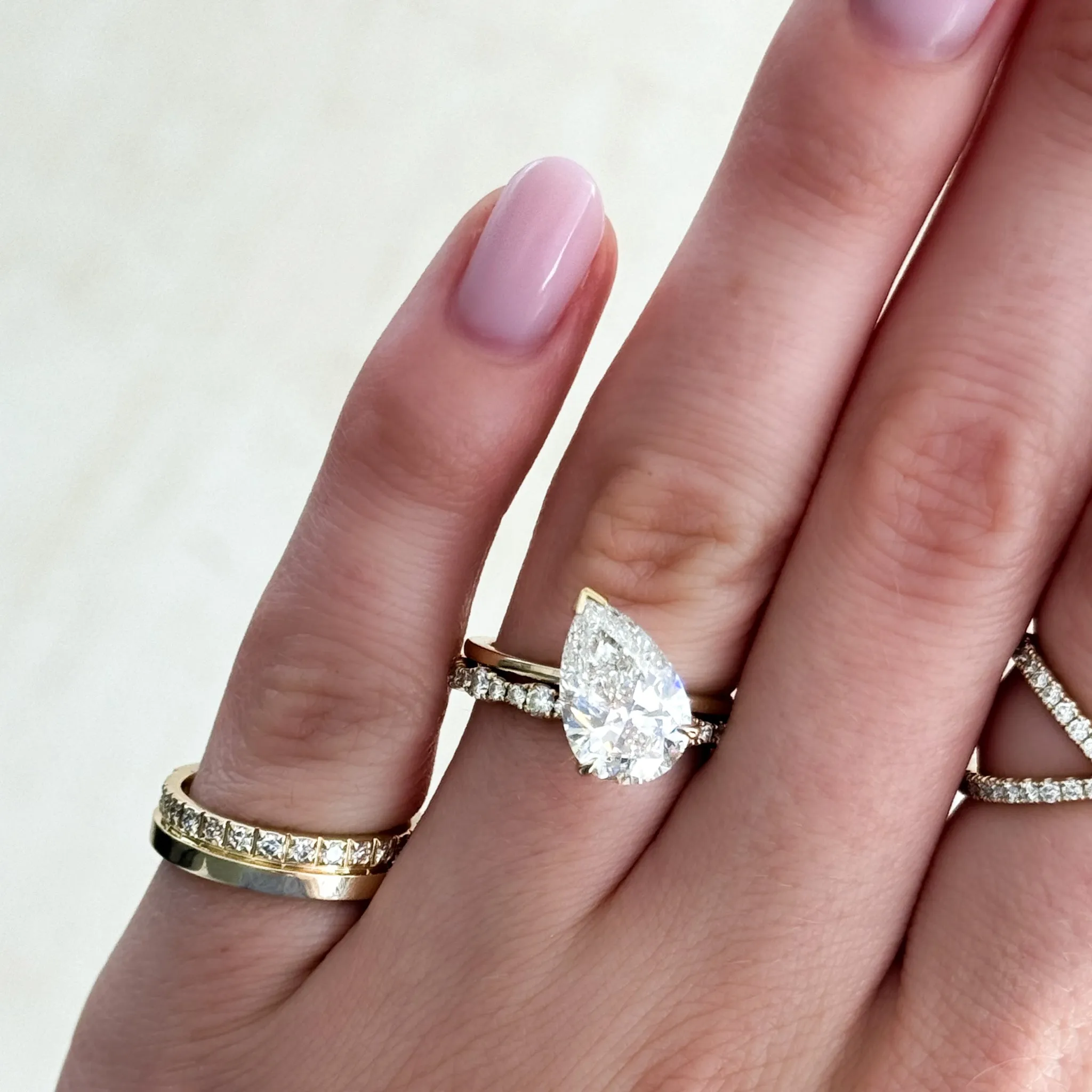 Luminaire Combo Wedding Band