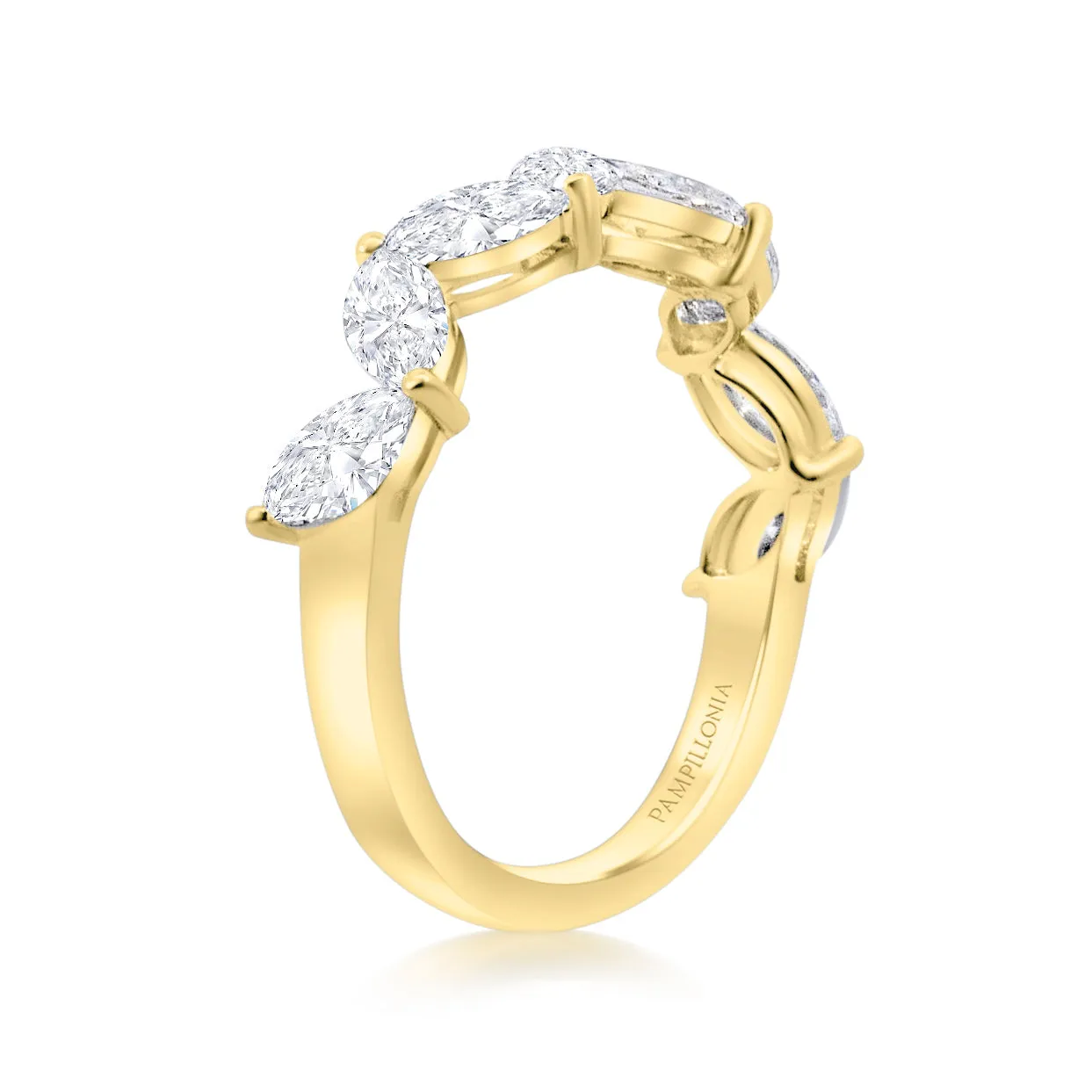 Marquise Diamond Band