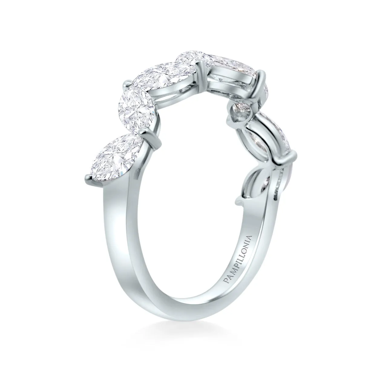 Marquise Diamond Band