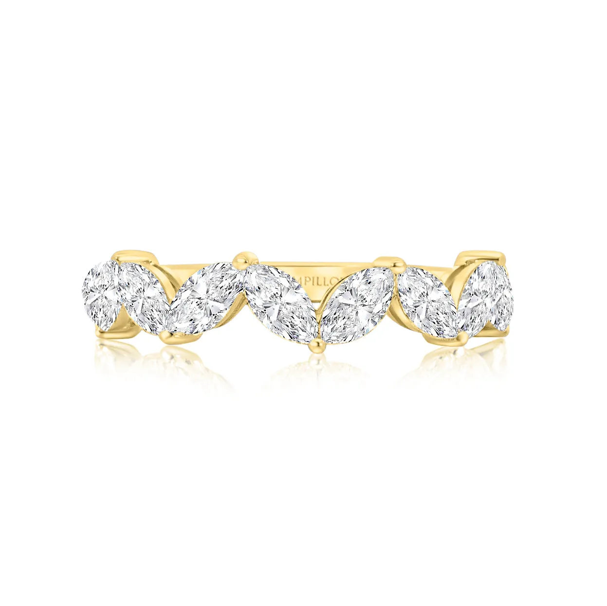Marquise Diamond Band