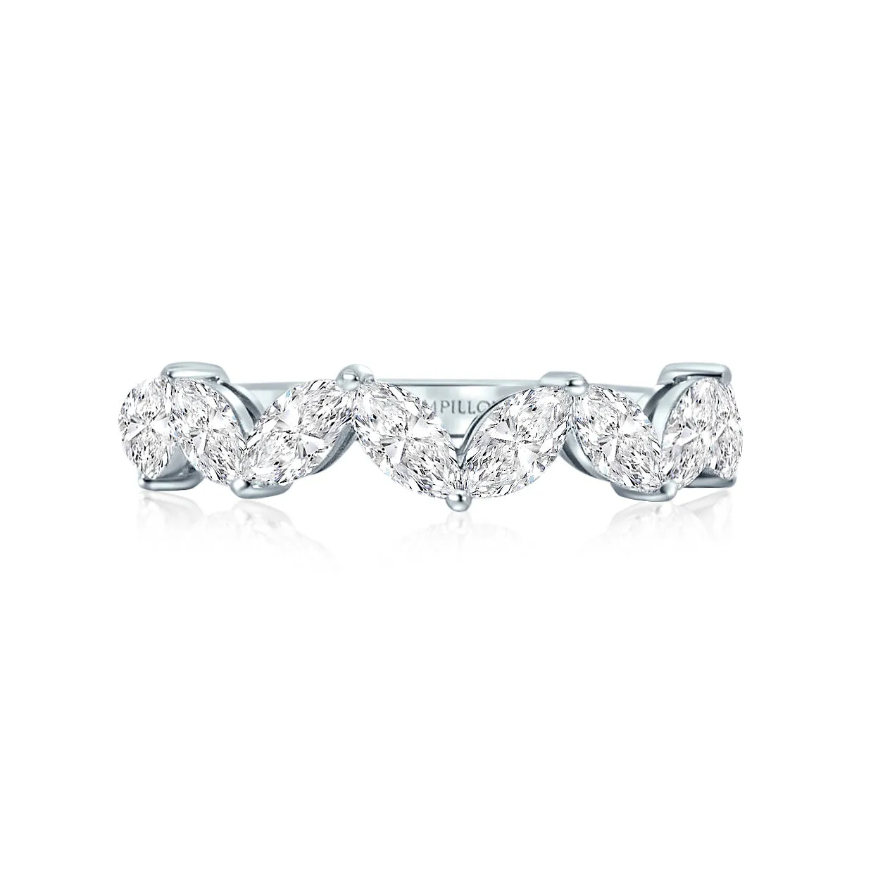 Marquise Diamond Band