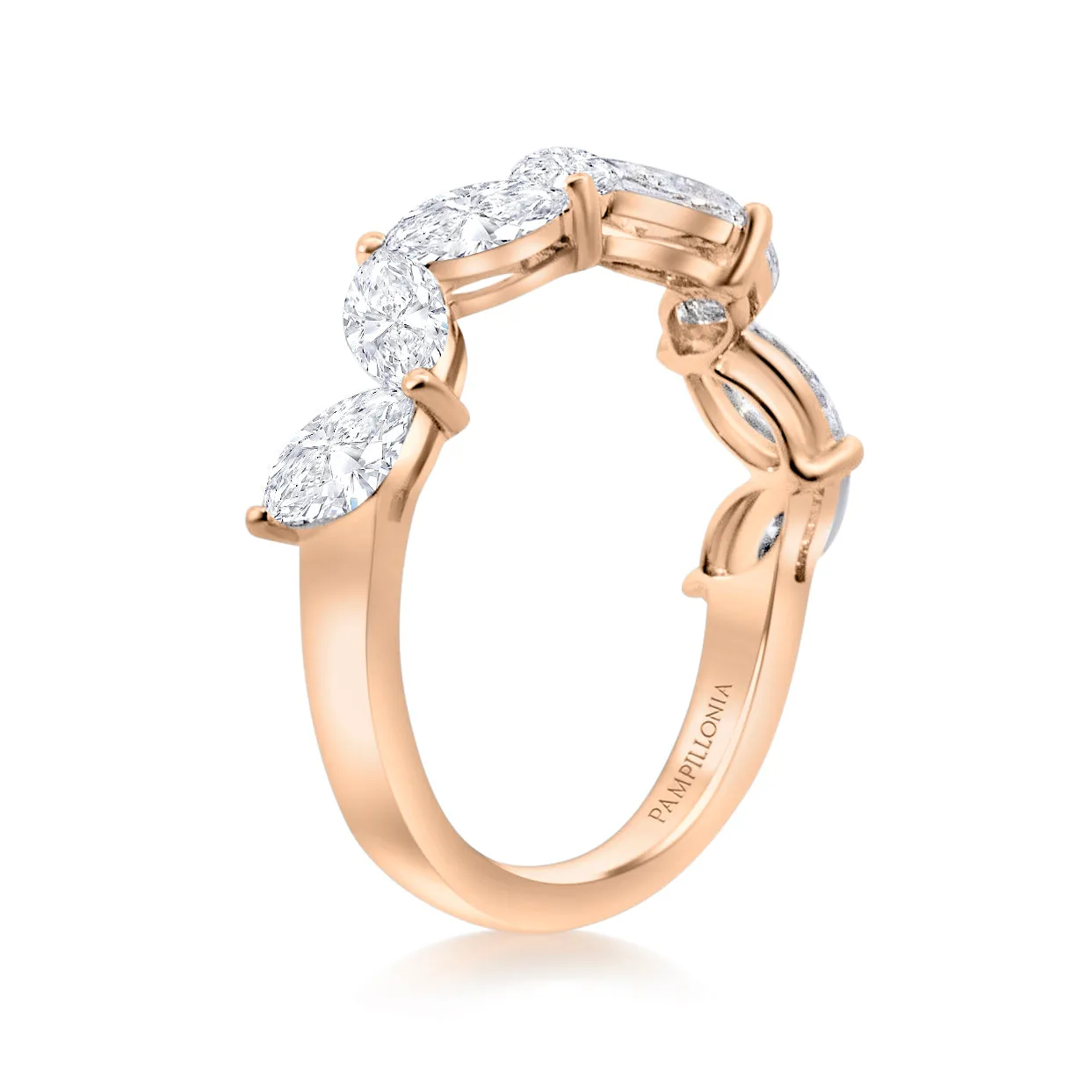 Marquise Diamond Band