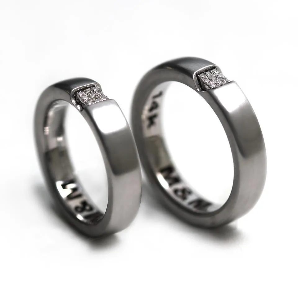 Matching couple rings