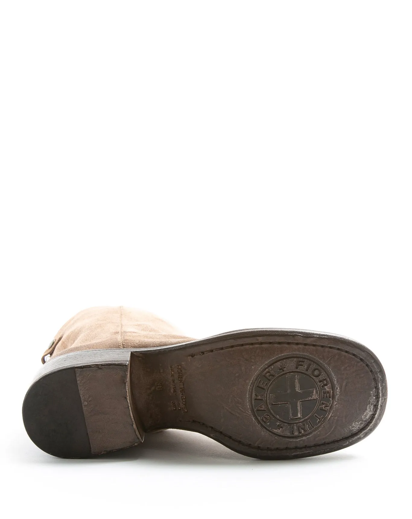 MENNY Taupe Suede Boots