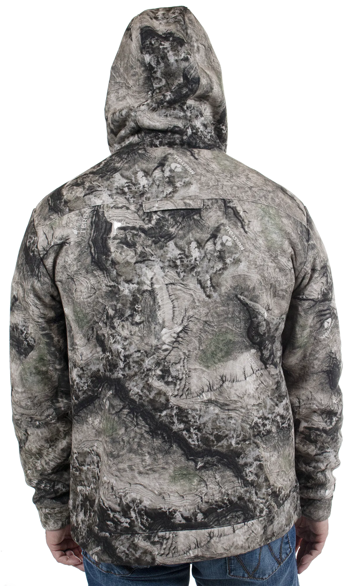 Men's Bow String Sherpa Hoodie - Mossy Oak