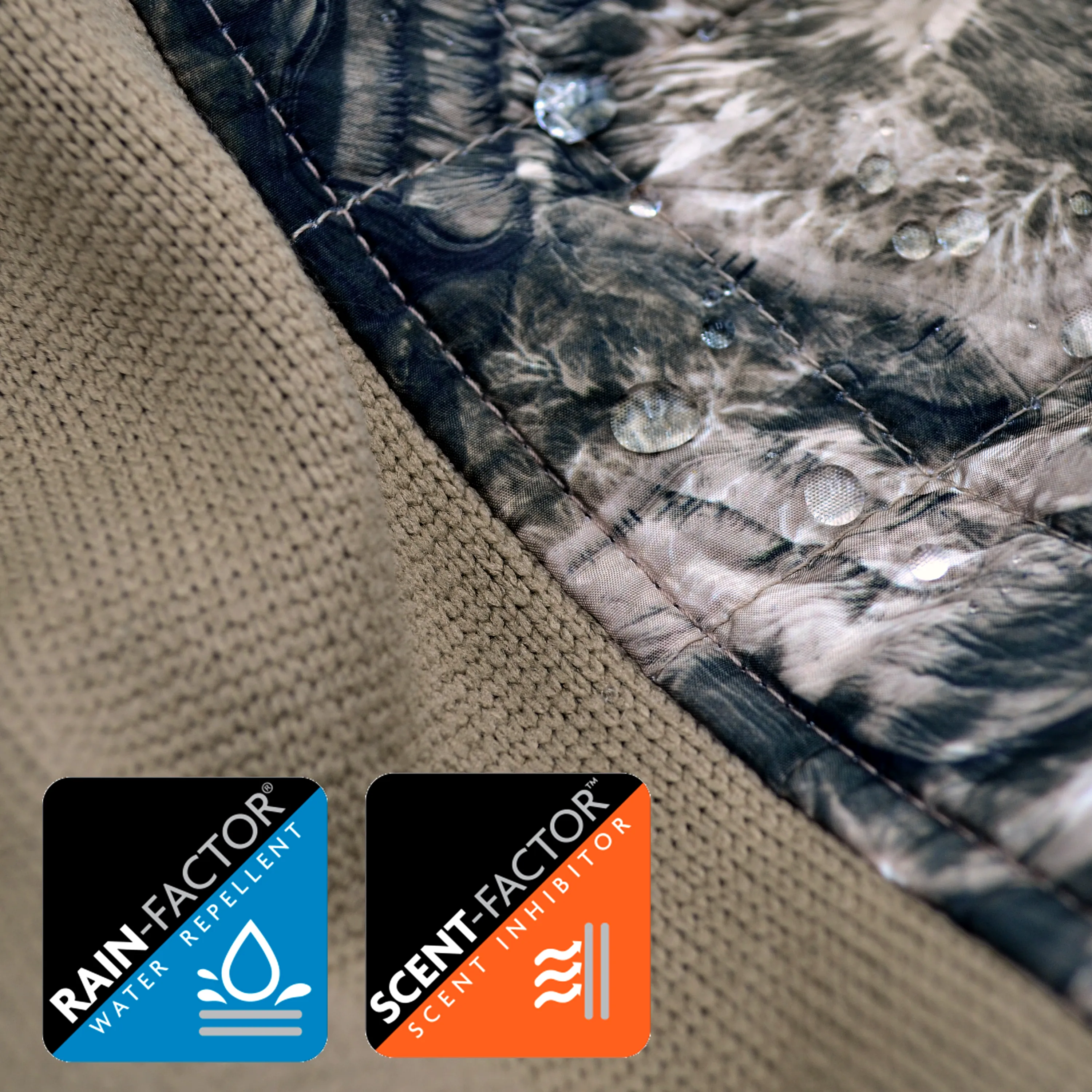 Men's Red Cedar Lake Hybrid Puffer Vest - Mossy Oak