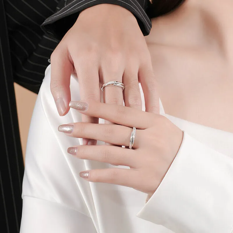 Mobius CZ Matching Rings