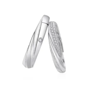 Mobius CZ Matching Rings
