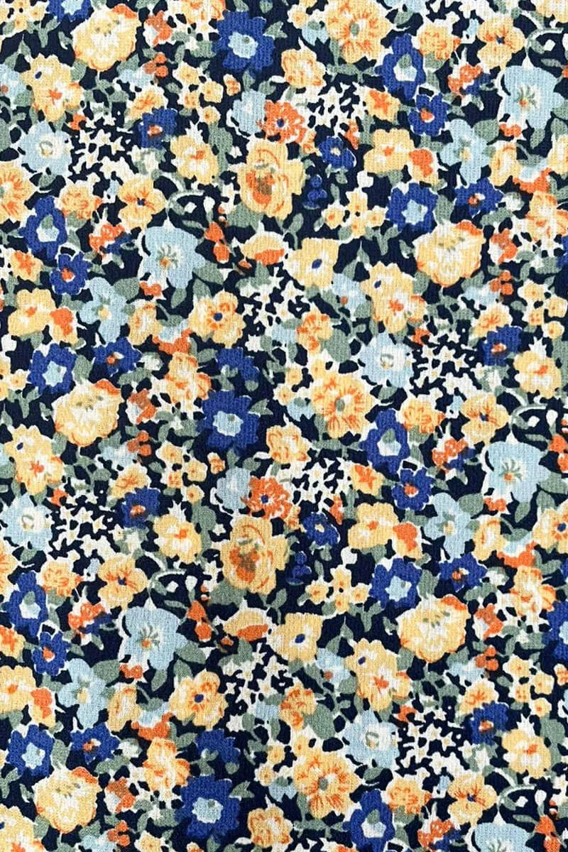 Multi Floral Tie Back Playsuit