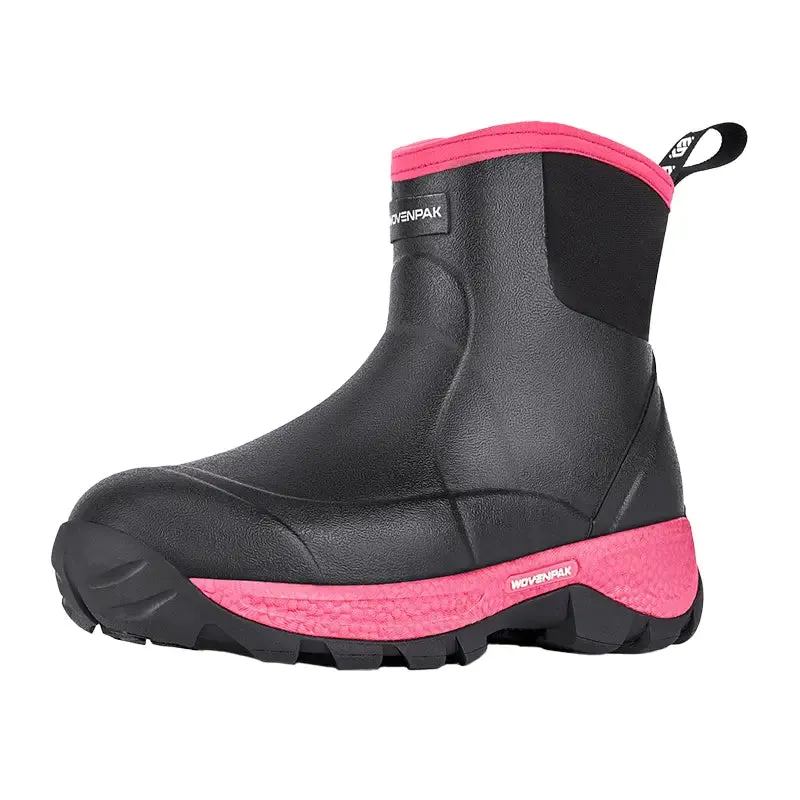 Neoprene Rubber Rain Boots Waterproof Women