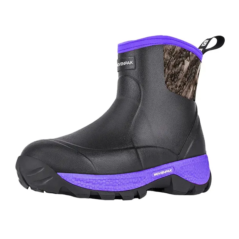 Neoprene Rubber Rain Boots Waterproof Women