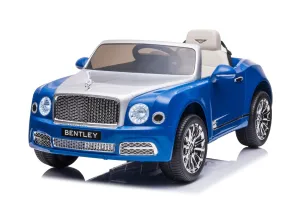 New 2025 Item | Licensed 12V Bentley Mulsanne 1 Seater Ride on Car | Rubber Tires | Leather Seat | Remote