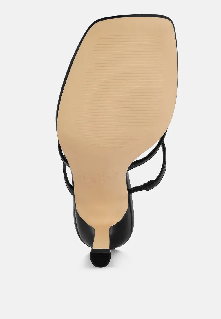 Night Life Pin Heels Casual Sandals By Ruw