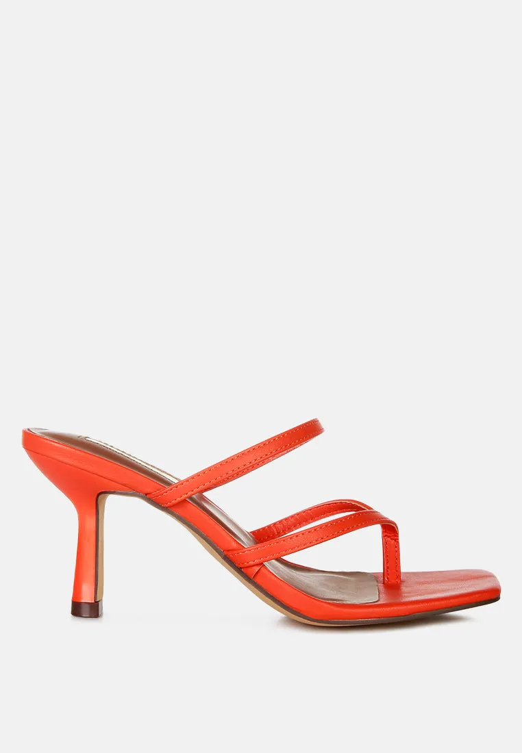Night Life Pin Heels Casual Sandals By Ruw