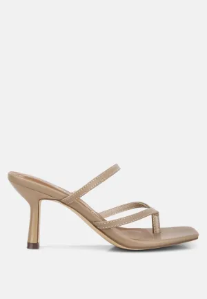 Night Life Pin Heels Casual Sandals By Ruw