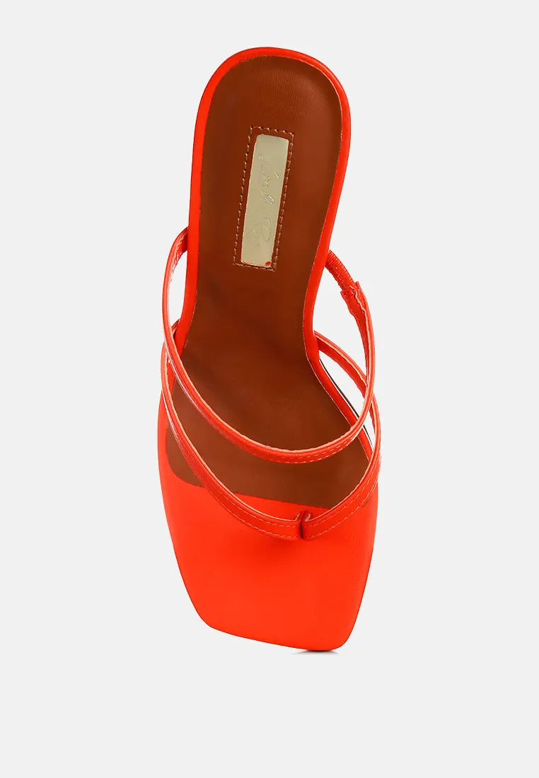 Night Life Pin Heels Casual Sandals By Ruw