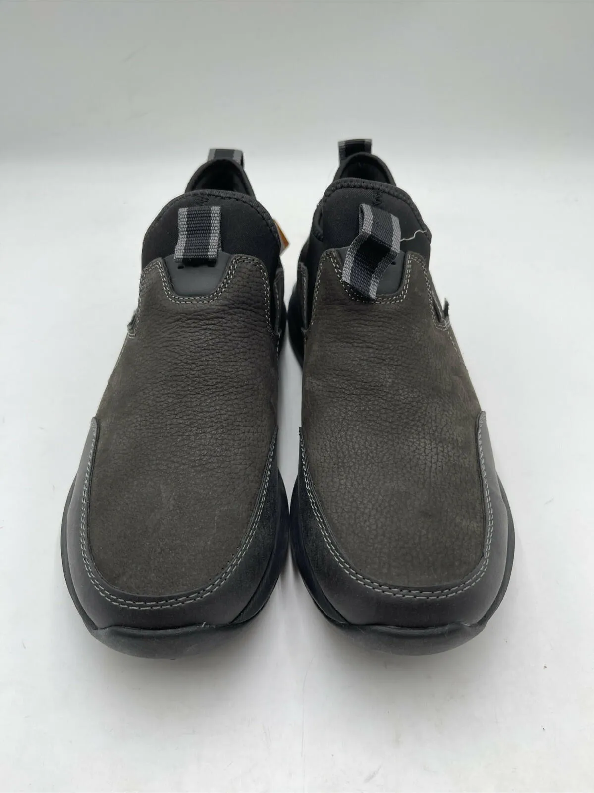 Nunn Bush Men's Excursion Waterproof Moccasin Toe Slip-On Shoes Black 9.5M - Very Good