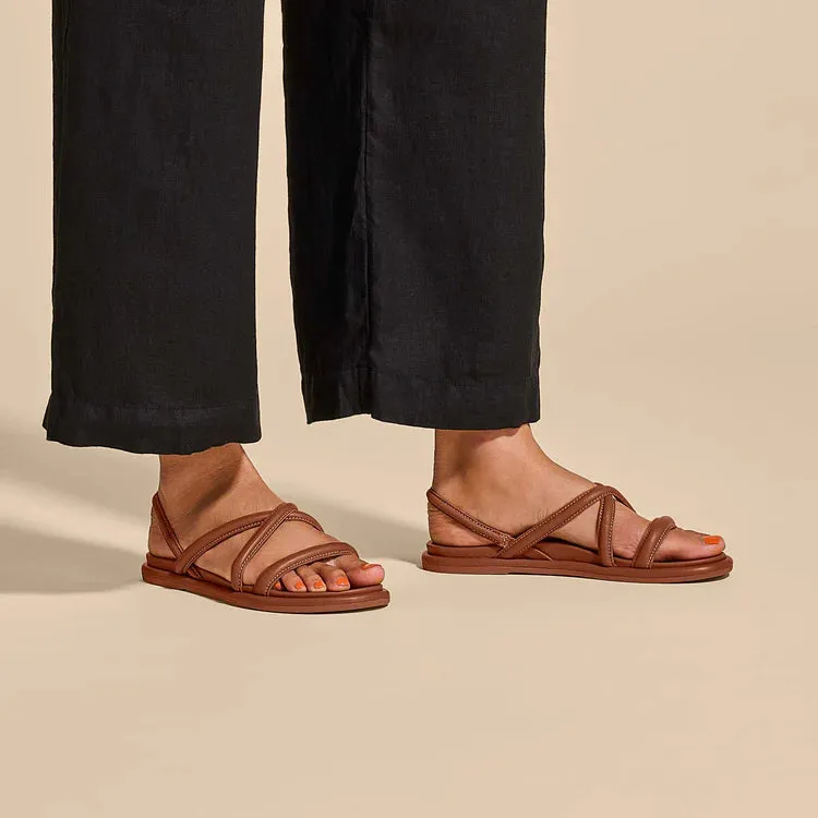 OluKai W Tiare Strappy Sandal Fox / Fox