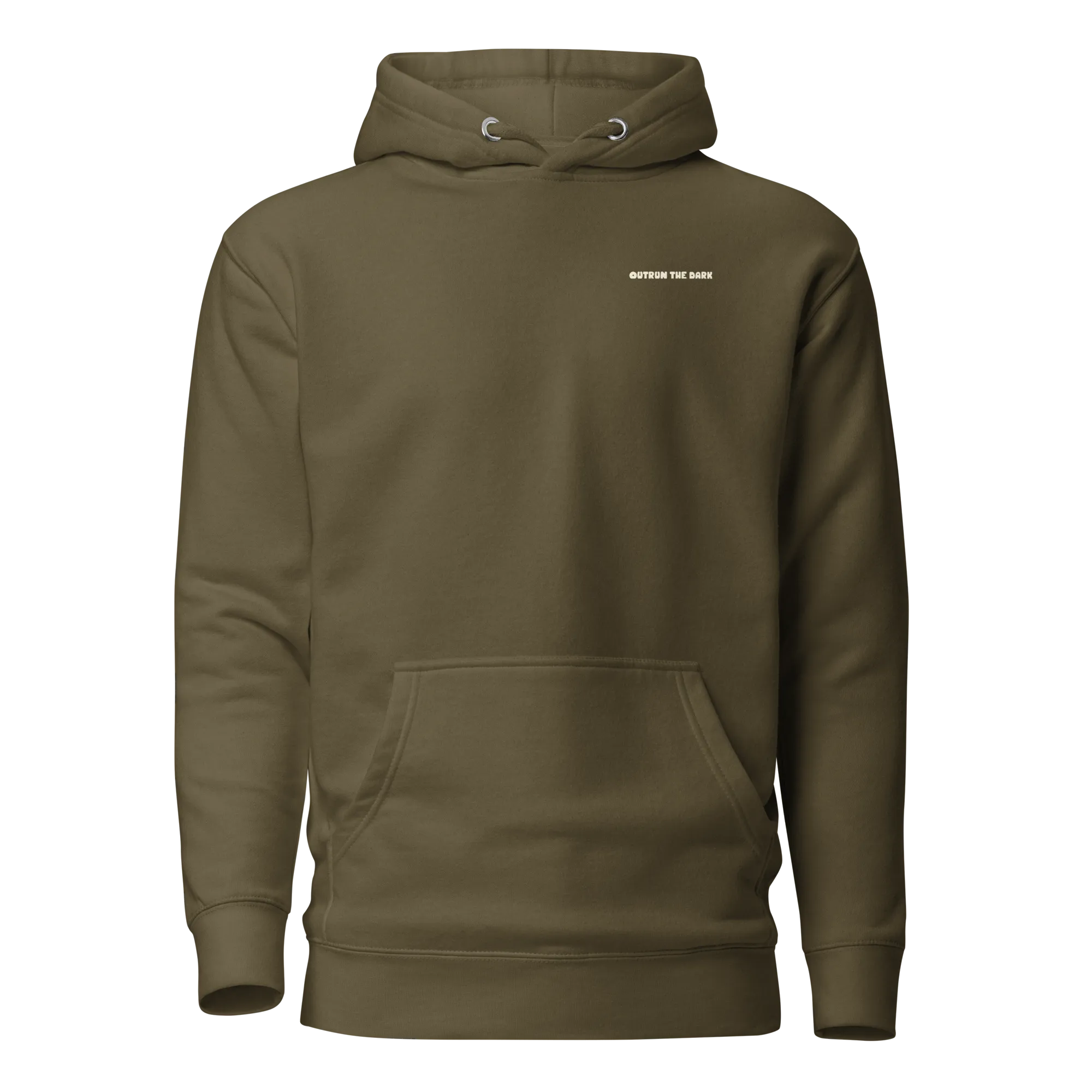 Outrun the Rain Men’s Fitted Hoodie